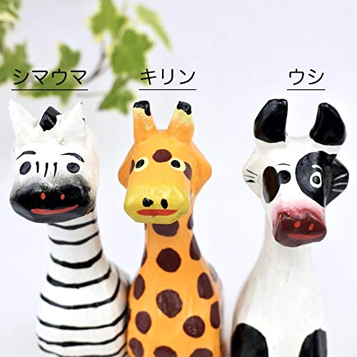 Amazon.co.jp: アジアン バリ 雑貨 ♪くびながアニマル(キリン